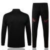 Sudadera De Entrenamiento Trajes Manchester United 2022-23 Roja Negra - Hombre